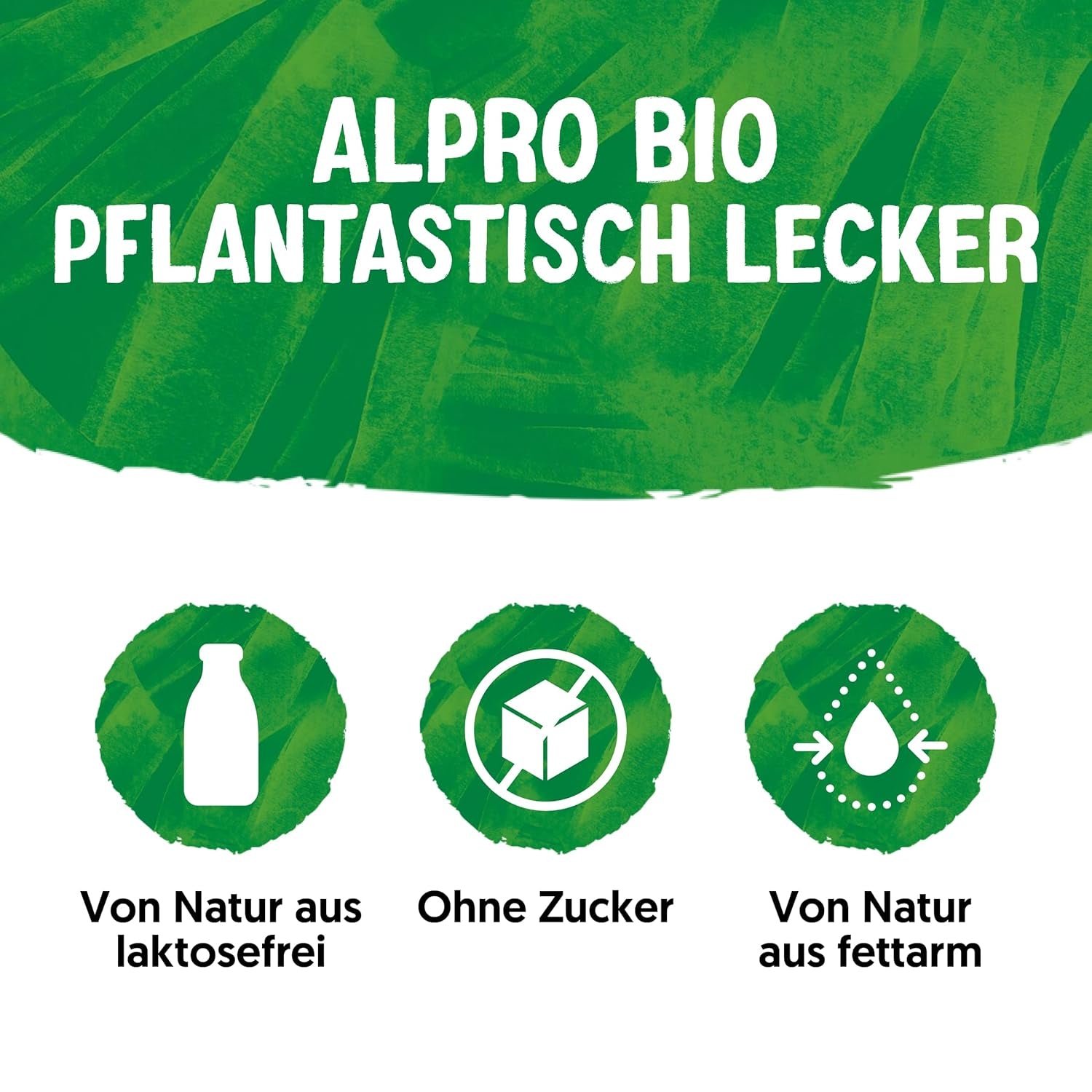 Alpro Bio Mandeldrink sin Zucker - 8 x 1 l