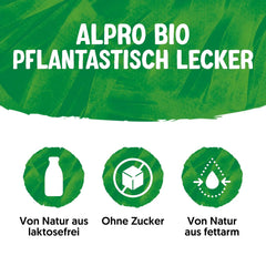 Alpro Bio Mandeldrink sin Zucker - 8 x 1 l