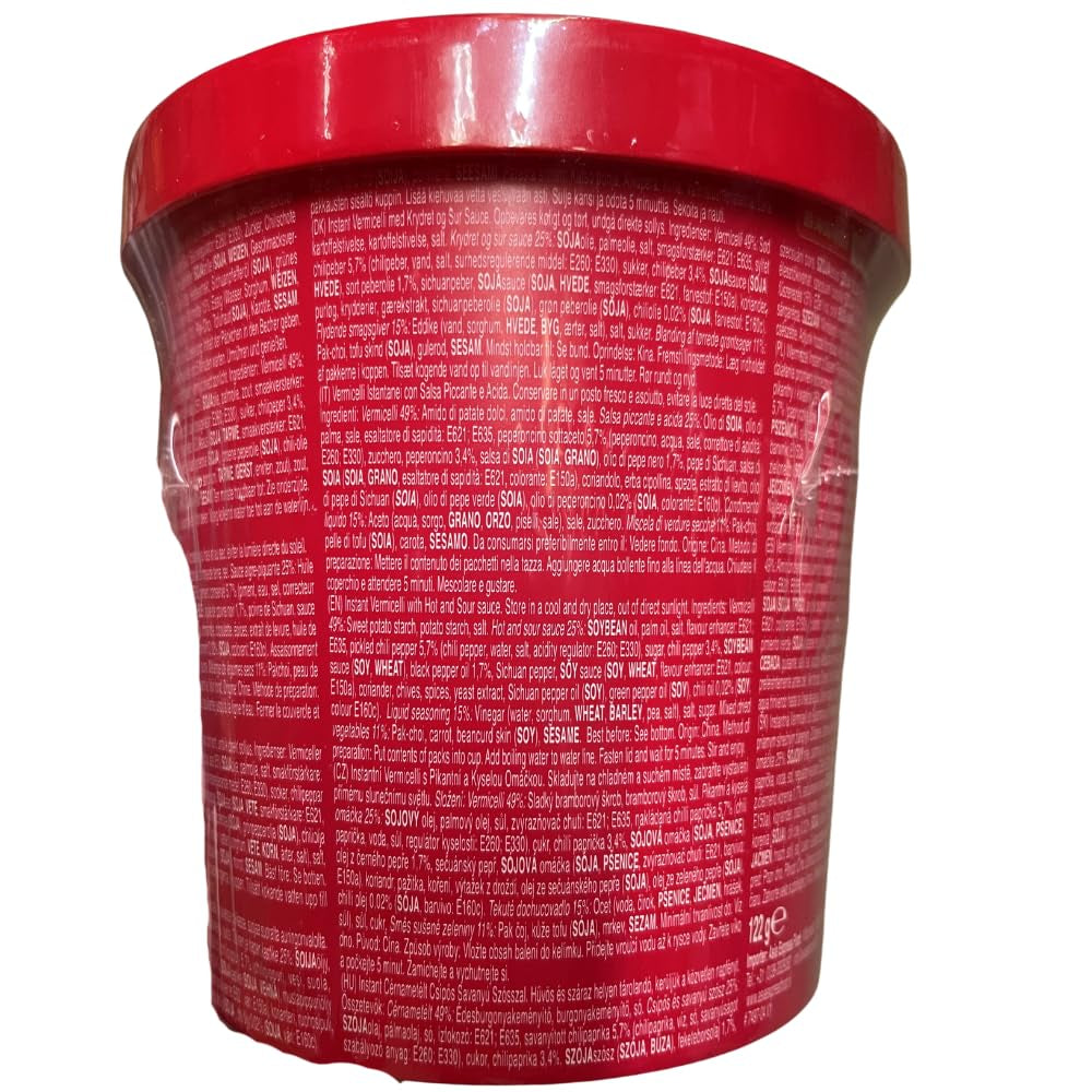 - Instantreisnudeln Picante y Agrio - (1 X 122 G)