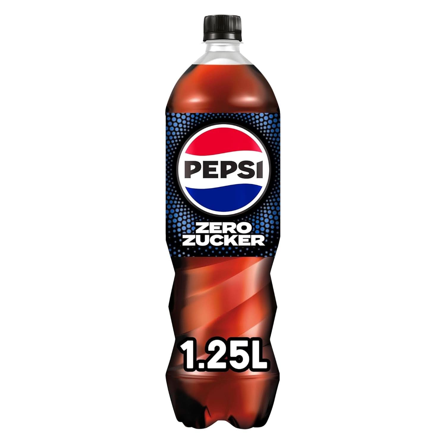 Pepsi Zero Sugar, Refresco sin azúcar cola con cafeína, set 6 x 1,25 litros Bebidas sin alcohol Naty Shop