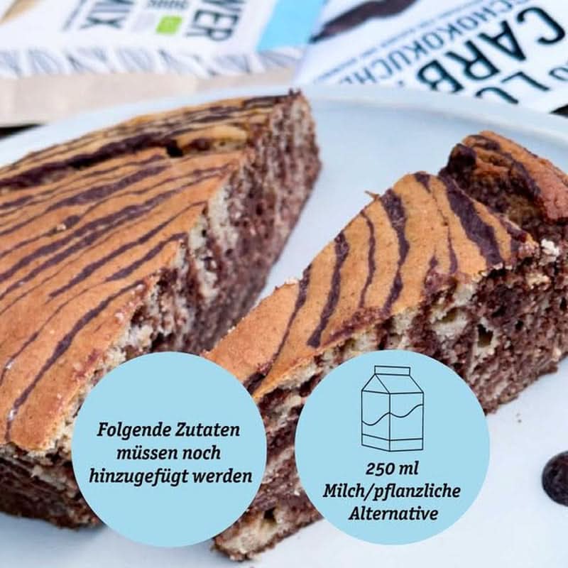 LOWER-CARB VANILLA CAKE BLEND - mix organic, fără gluten, pentru tort sau clătite, bogat in proteine Bucatarie Naty Shop