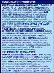 NESTLÉ SMARTIES Easter Friends, figuritas temáticas de Pascua, hechas de fino chocolate con leche con relleno cremoso y mini lentejas de colores con chocolate SMARTIES, 1 paquete (1 x 65 g)