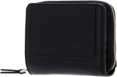 Calvin Klein Ladies Ck Set Zip Around W/Flap Md Purses Portofel Femei Naty Shop Negru (Ck Black) O mărime se potrivește tuturor