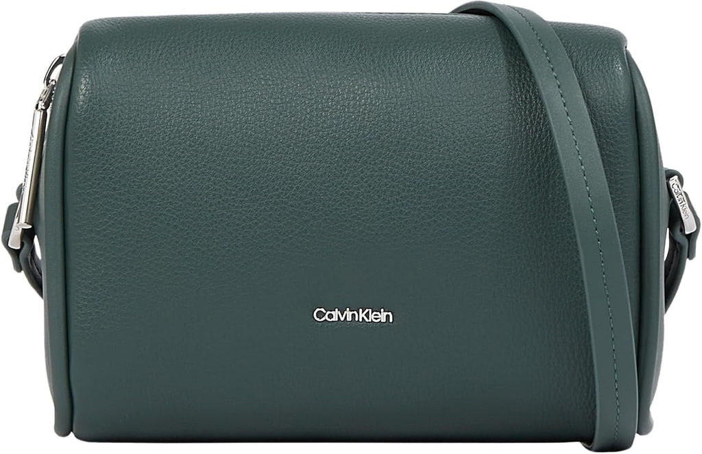 Calvin Klein sac de umăr pentru femei Refine Camera Bag Klein Genti Femei Naty Shop Verde (Palm Green)