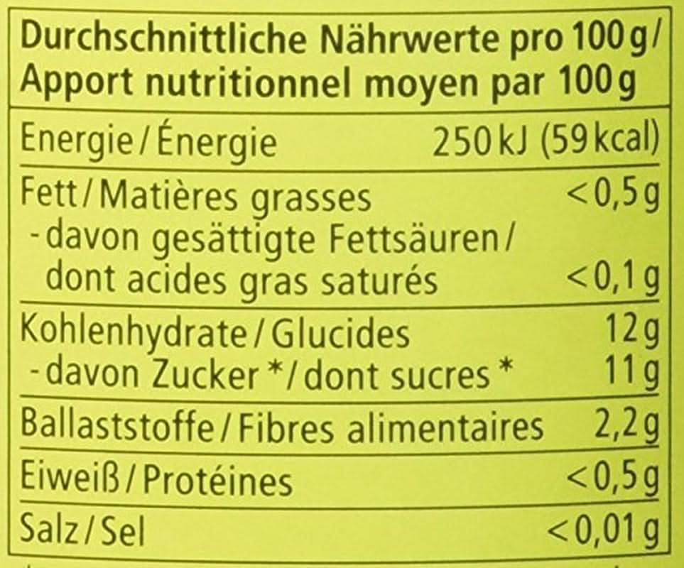 Puré de manzana orgánico con peras, 360 gramos Madre e Hijo Naty Shop