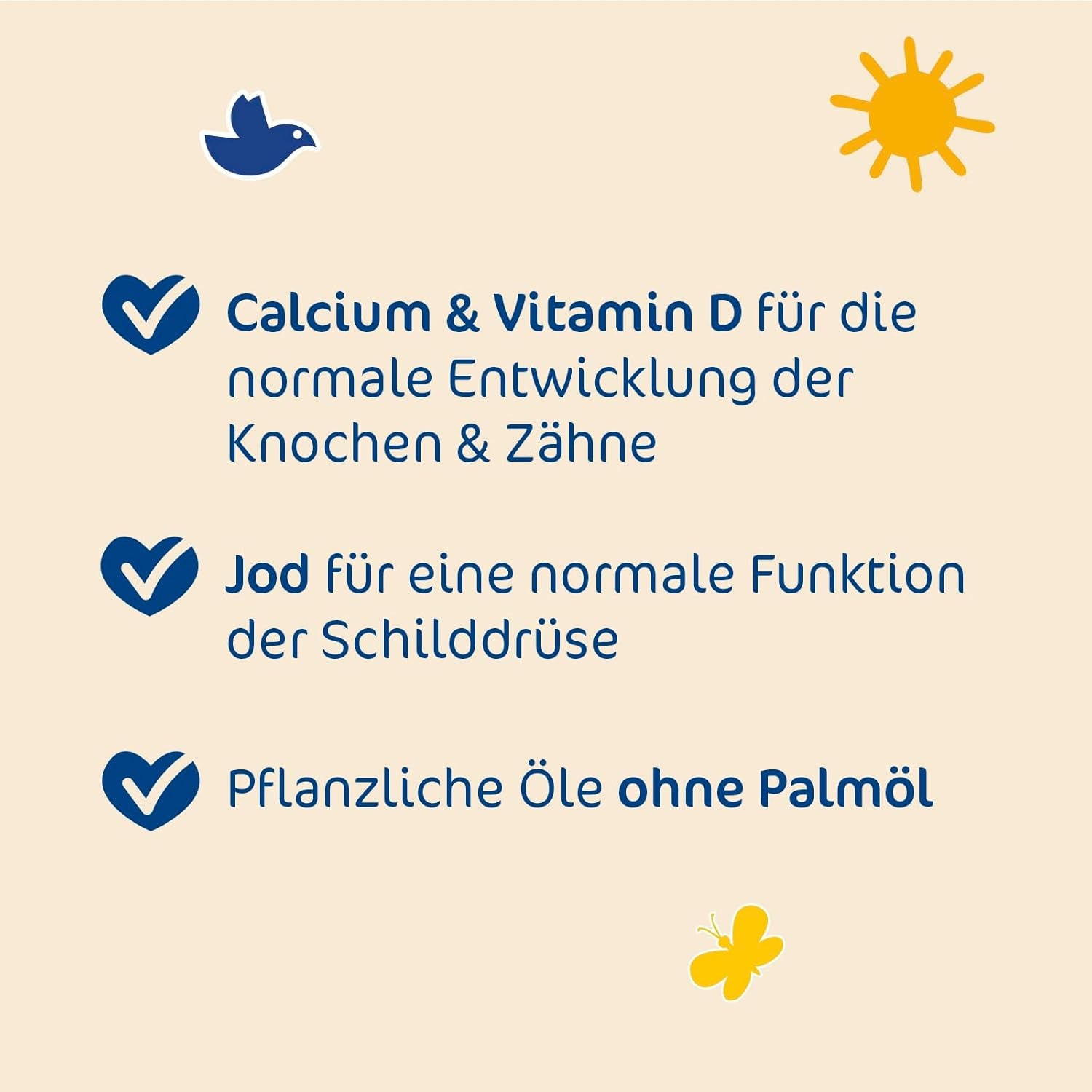 Milupa Milupino Leche de crecimiento lista para beber (6x1L), a partir de 1 año, para niños pequeños en fase de crecimiento