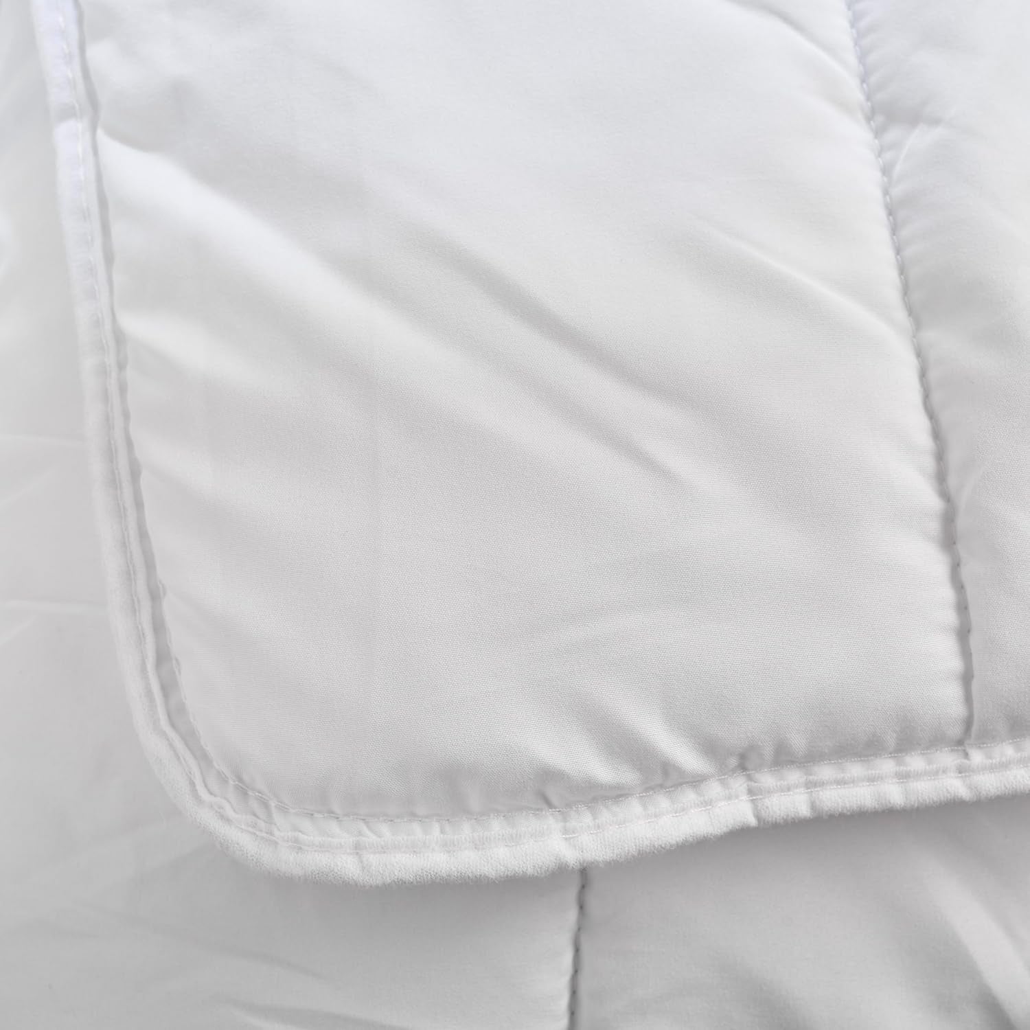 Bleu Calin Edredón de invierno para 1 persona, muy calentito, muy mullido - Microfibra - 140X200Cm Edredones y edredones Naty Shop