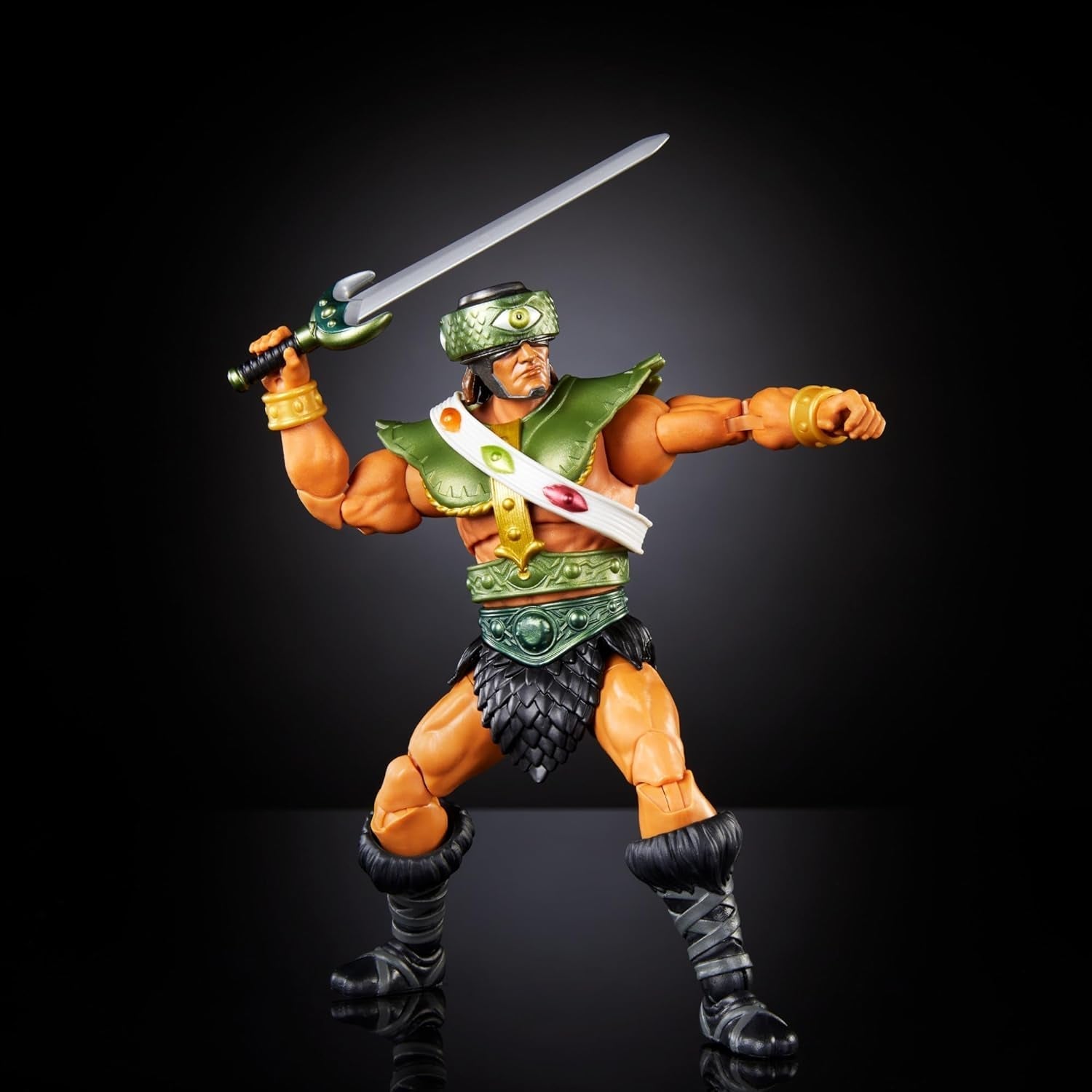 Masters of the Universe Masterverse New Eternia Tri-Klops Figura de acción Figura coleccionable de lujo con 30 puntos de movimiento y accesorios Motu Toy HYC52 Figuras de acción Naty Shop
