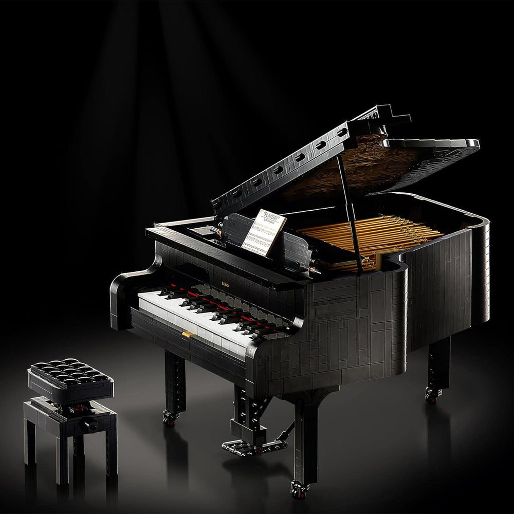 Ala de conciertos LEGO Ideas (21323); Bauset; Ihr eigener Konzertflügel; peajes Modellbauprojekt estimado Pianisten, Musiker, Musikliebhaber oder Bastler (3.662 Teile)