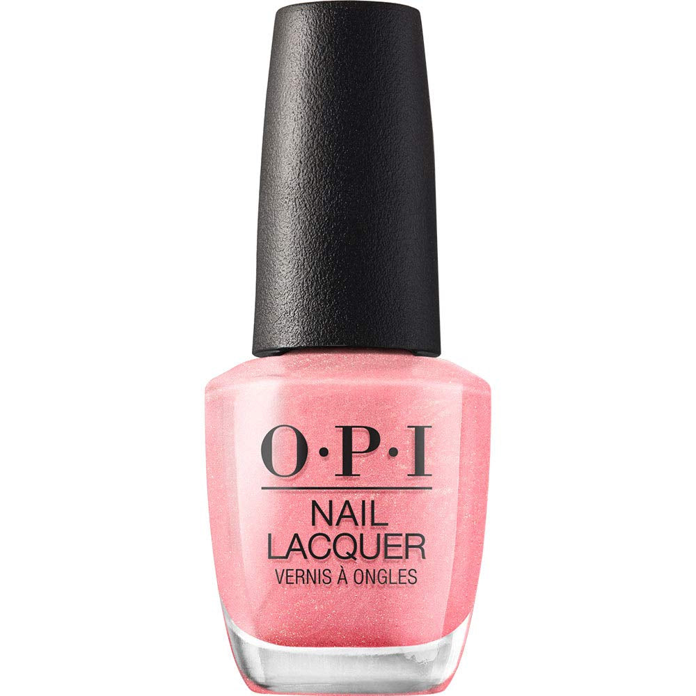 OPI Nail Lacquer Pink Shades - Esmalte de uñas de secado rápido, resistente a las astillas y de larga duración - dura hasta 7 días - con cepillo ProWide extra ancho