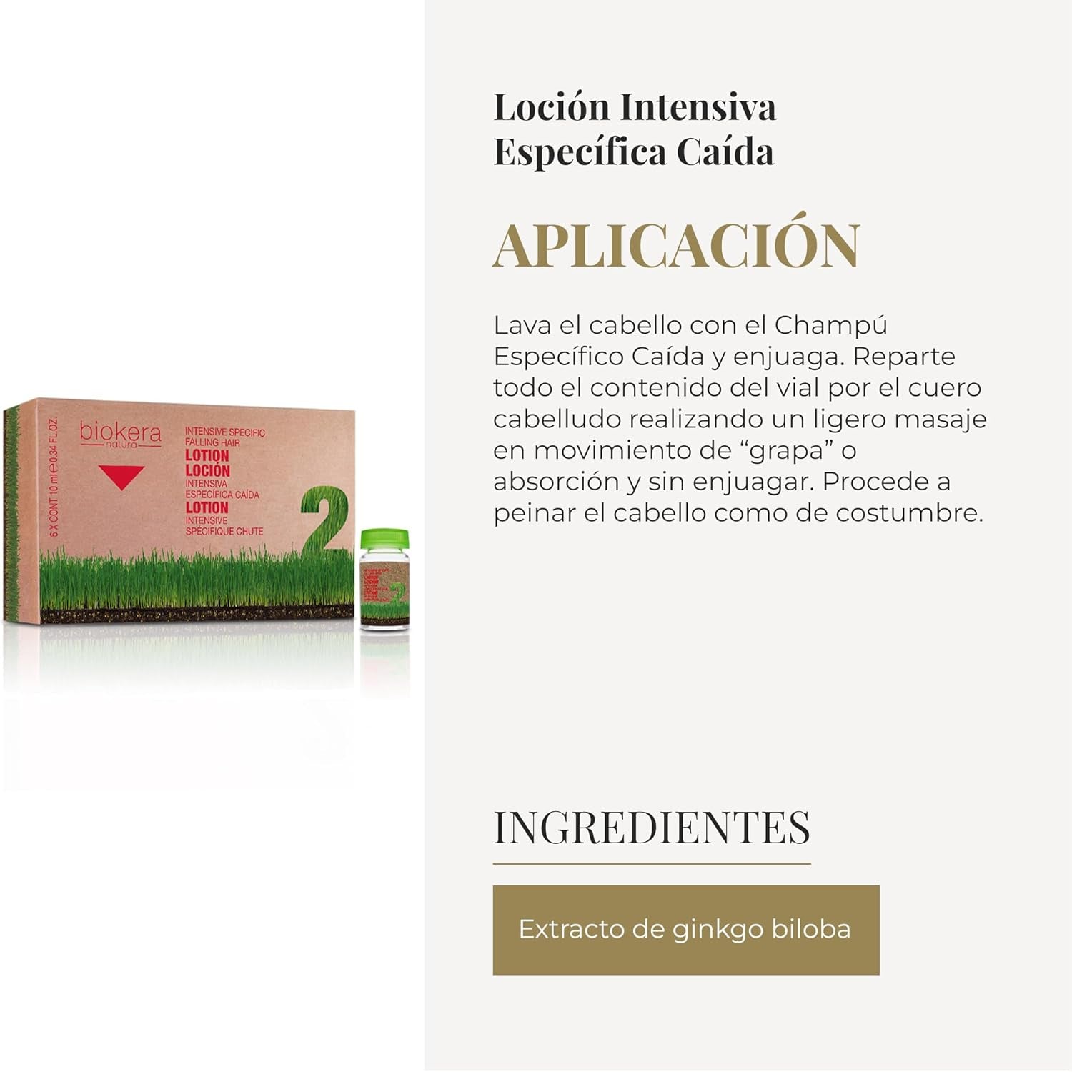 Cosmetics Loción Regeneradora Capilar Específica, pack de 6 (6 X 10 ml) Cuidado del cabello Naty Shop