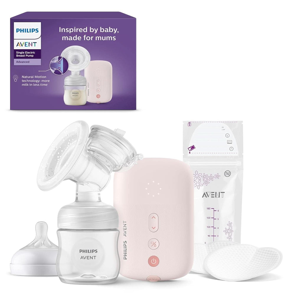 Sacaleches electrónico individual Philips Avent - con tecnología Natural Motion, cómodo cojín de silicona Accesorios Alimentación y Lactancia Bebe Naty Shop Scf395/31