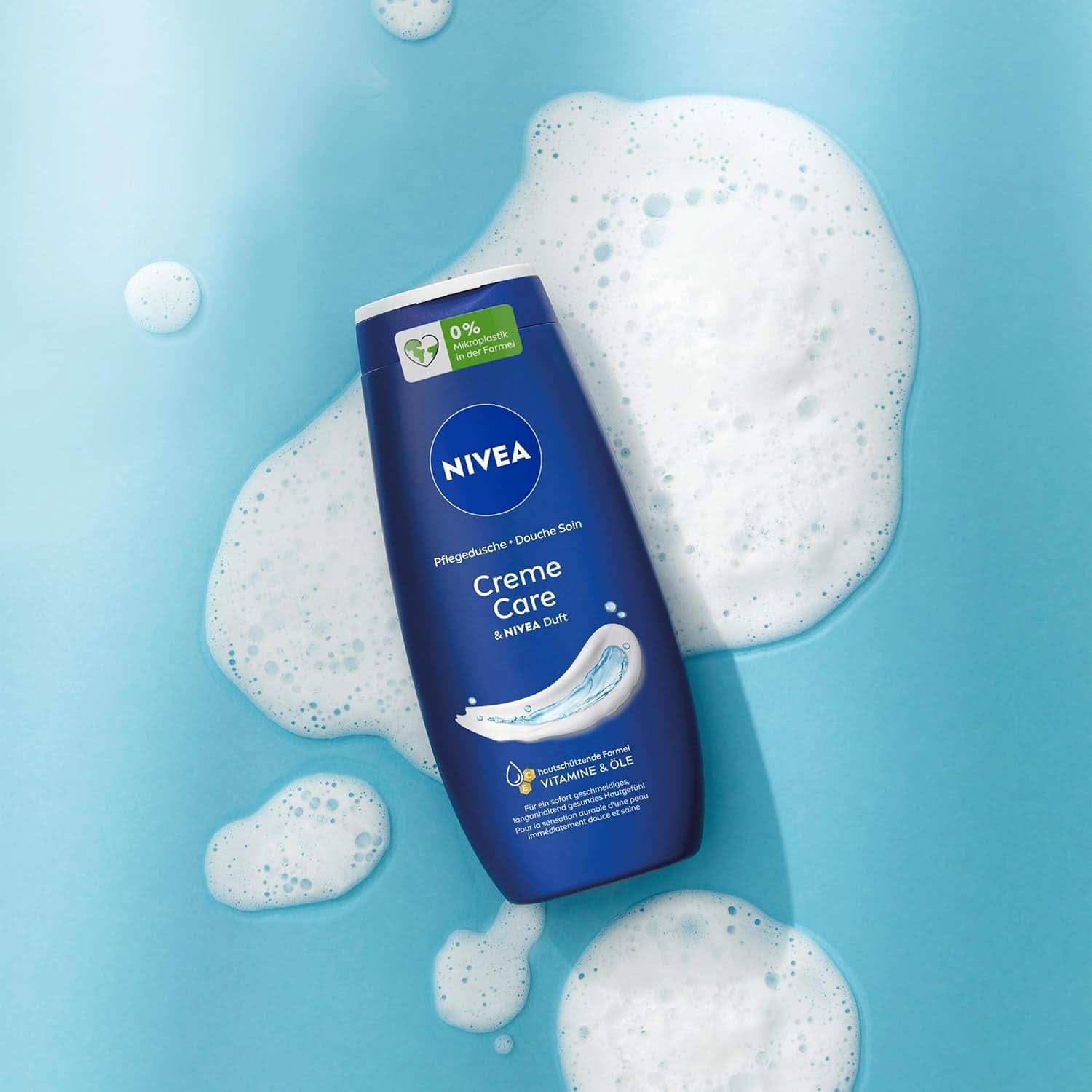 NIVEA Creme Care, gel de ducha con vitaminas y aceites esenciales, 250 ml Ducha y baño Naty Shop