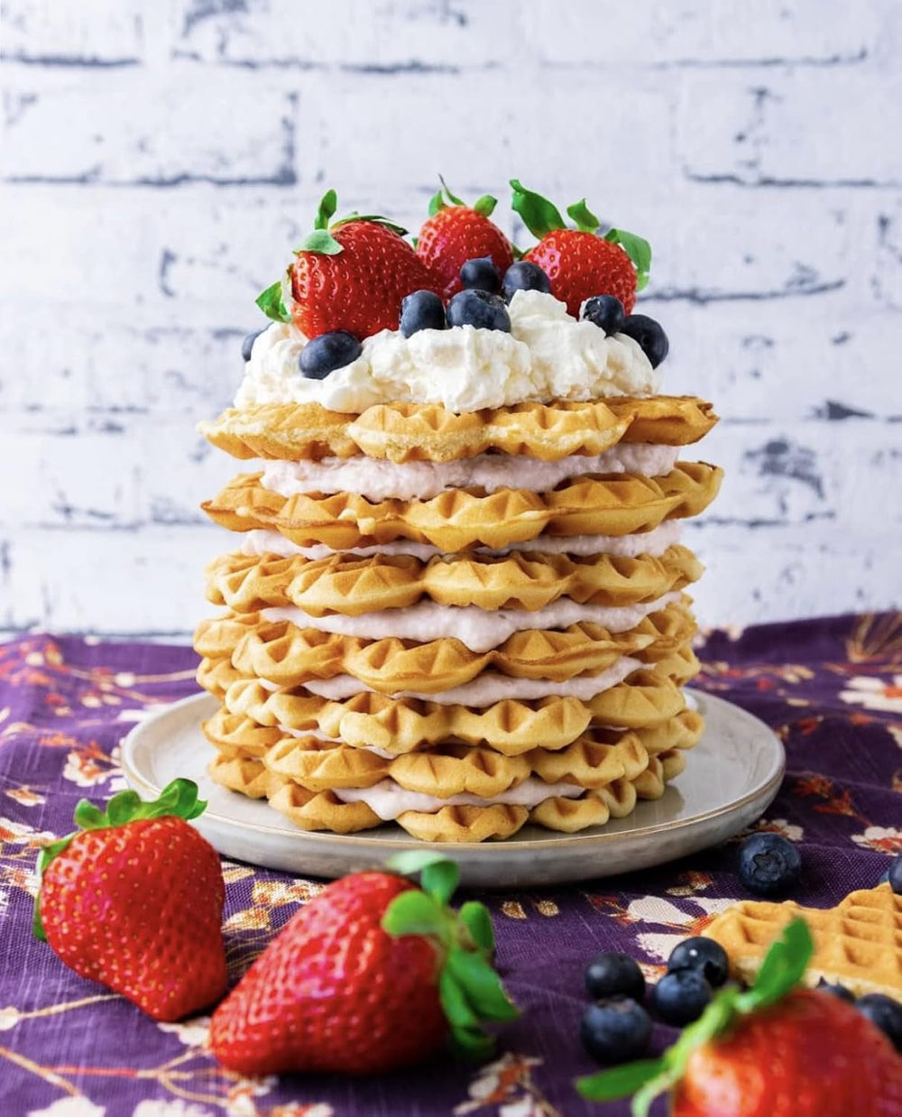 RUF Waffel-Mix, Großpackung, Grundmischung Zur Herstellung Von Waffeln Im Waffeleisen, Für Großküchen, Kantinen, Hotels Und Restaurants, 1 X 2500G Mezcla para hornear y cocinar Naty Shop