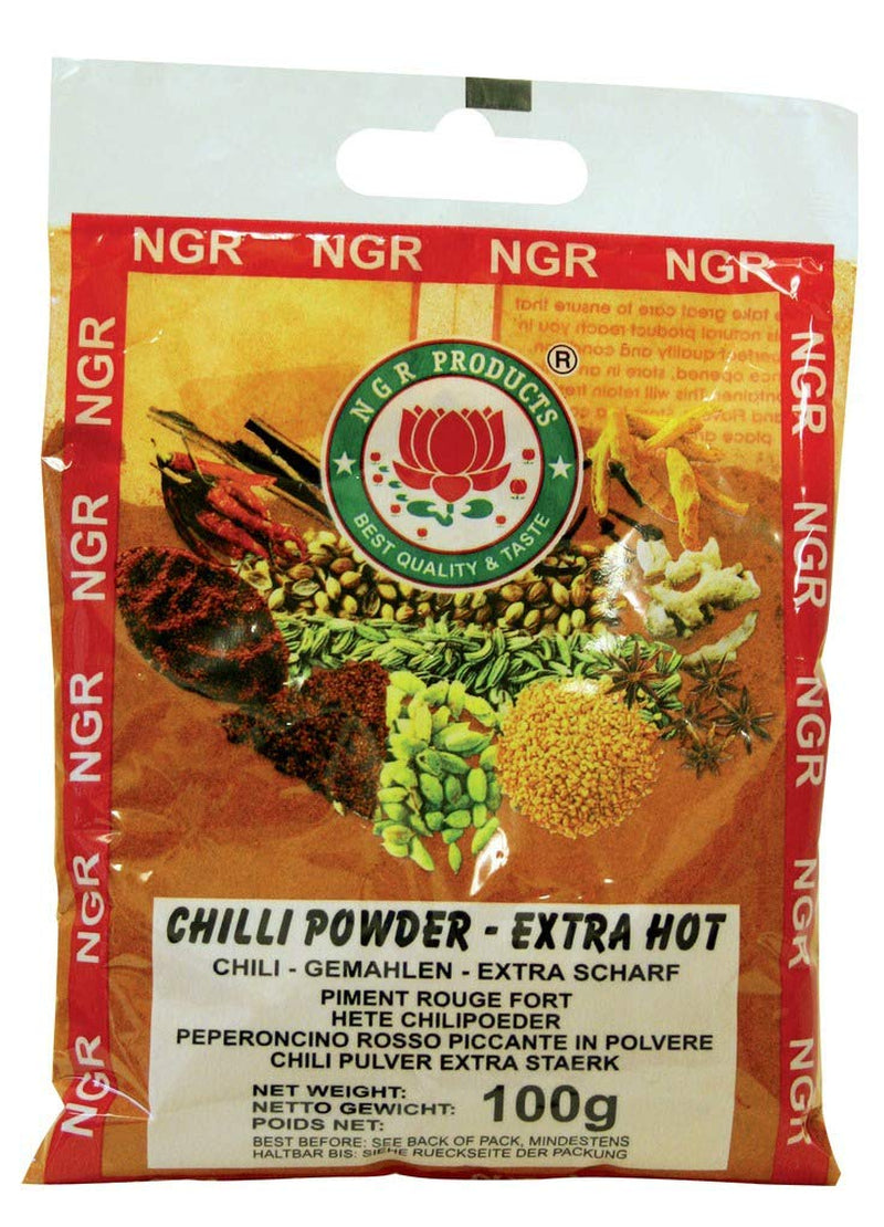 Chile en polvo, extra picante, 100 g (1 paquete de 100 g)