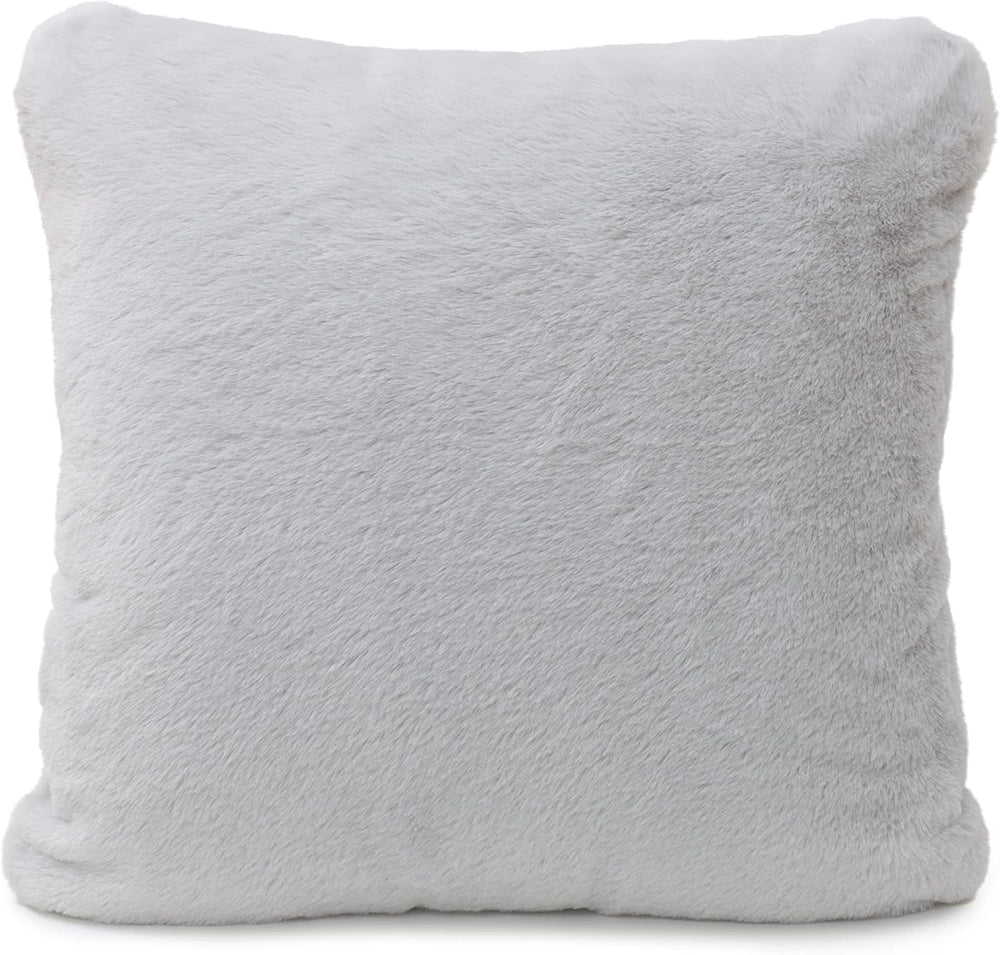 Gözze - Cómoda funda de almohada, Merino Feeling, 50X50 Cm - Verde oscuro Camas y mantas Besuche den Gözze-Store plata