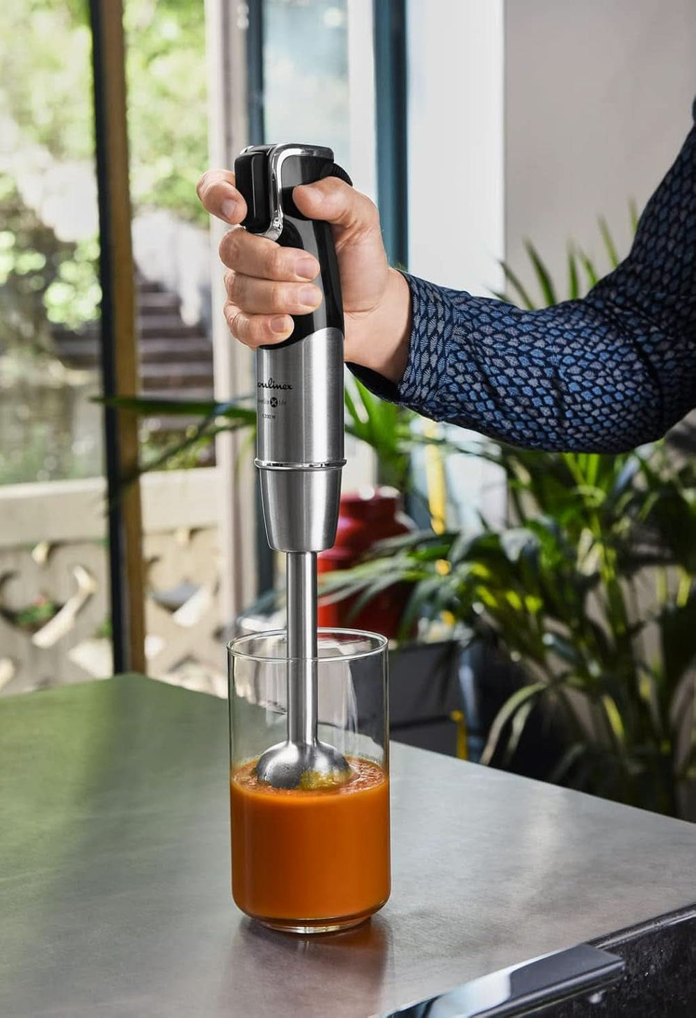 Infinyforce Pro Standmixer 1200W, Hochleistungsklingen, Schnelle Ergebnisse, Ergonomische Geschwindigkeitregelung, Geschwindigkeitregelung, Abnehmbare Spülmaschinenfeste Teile DD95JD10 Cocina Naty Shop