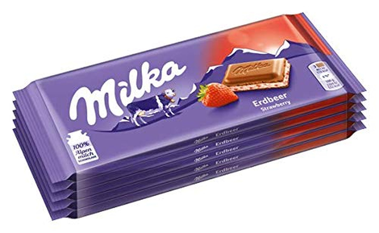 Milka Cow Spots – Chocolate con leche alpino con chocolate blanco con diseño de manchas de vaca – 24 x 90 g