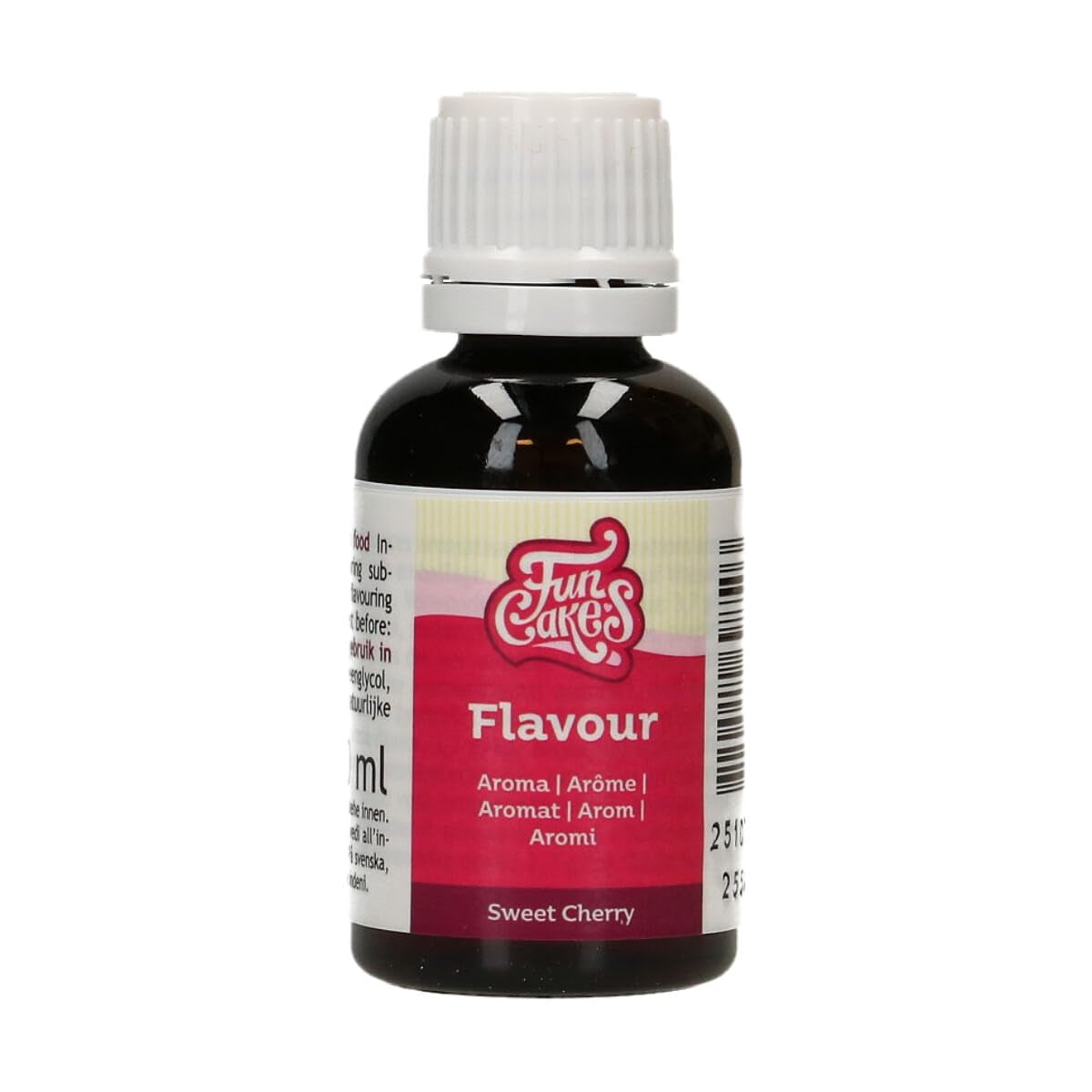 Funcakes Flavors Süße Kirsche Lebensmittel Aroma Flüssig - 30 Ml - Intensives Aroma - Alkoholfrei Und Halal - Lebensmittelaroma Gesmack Für Backen, Glasuren, Teigen, Eiscreme Und Soßen Edulcorantes Naty Shop Título predeterminado