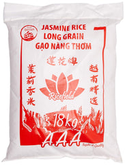 RICEFIELD Jazmín 100% arroz grano largo, 1 kg