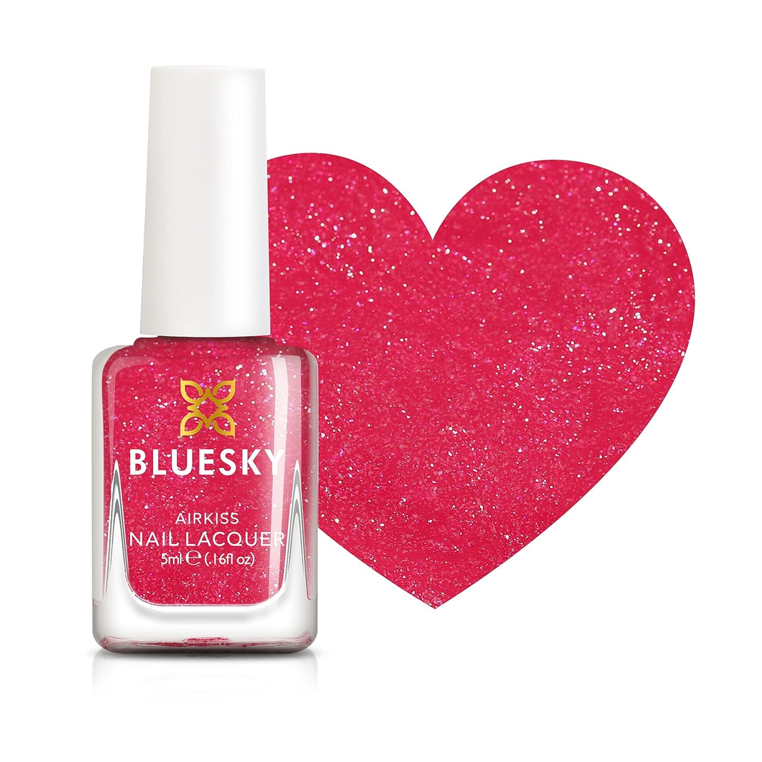 Esmalte de uñas para niños BLUESKY - Esmalte de uñas pelable a base de agua, sin disolventes, fácil de quitar, 5 ml (Disco Time)