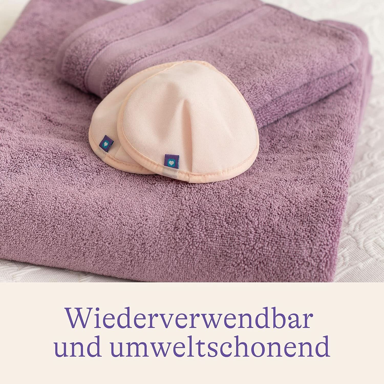 Lansinoh Waschbare Stilleinlagen Hellrosa & Schwarz - 8 unidades Inkl. Wäschenetz - Ultrasaugfähig, Superweich Und Wiederverwendbar Accesorios Alimentación y Lactancia Bebe Naty Shop