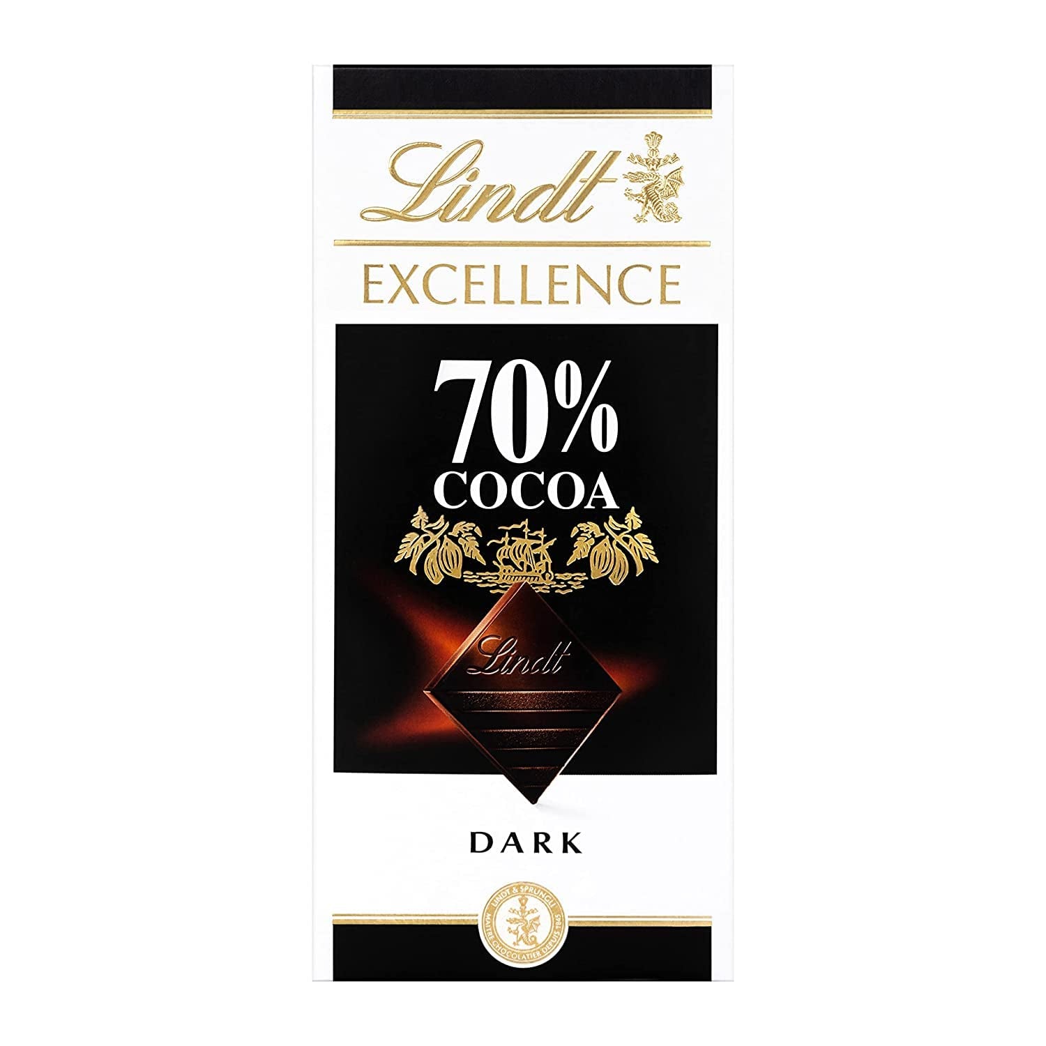 Chocolate Lindt | Barra EXCELENCIA 85% Cacao | 100g | Chocolate extra oscuro | Barra de chocolate vegana
