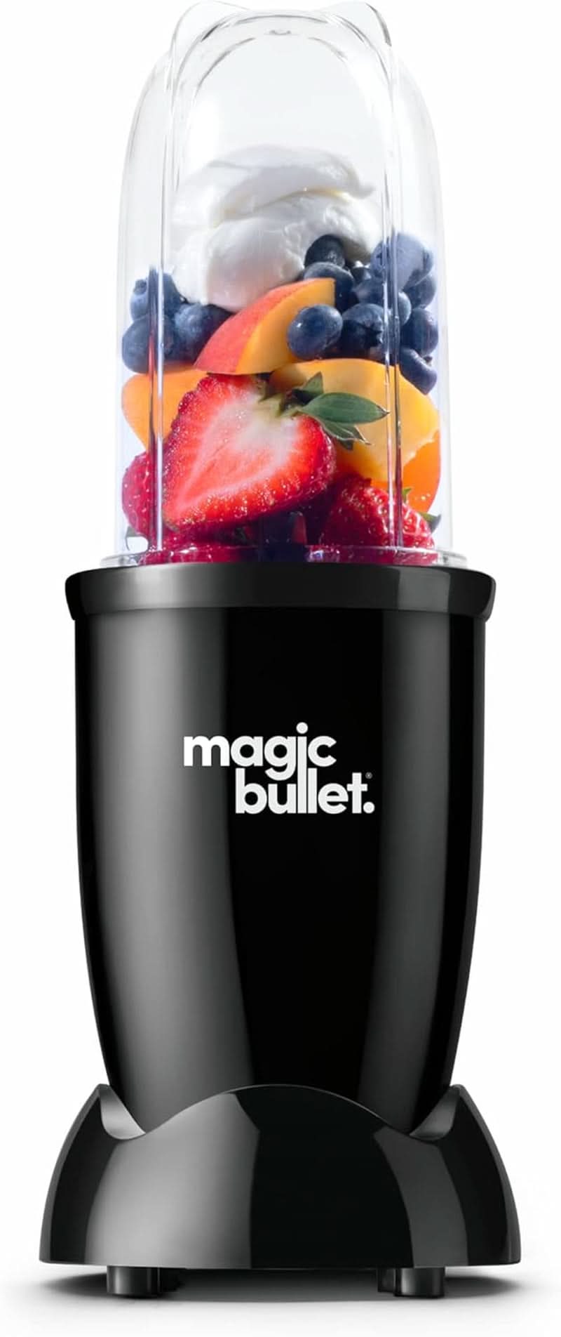 Magic Bullet, batidora eléctrica, 200 Watts Cocina Naty Shop Negro Paquete básico