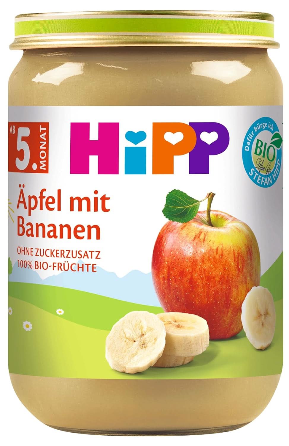 Hipp For Little Gourmets, Nectarinas en manzana y mango, sin azúcares añadidos, 6 X 190 gramos Madre e Hijo Naty Shop 6 x 190 gramos Multifruct