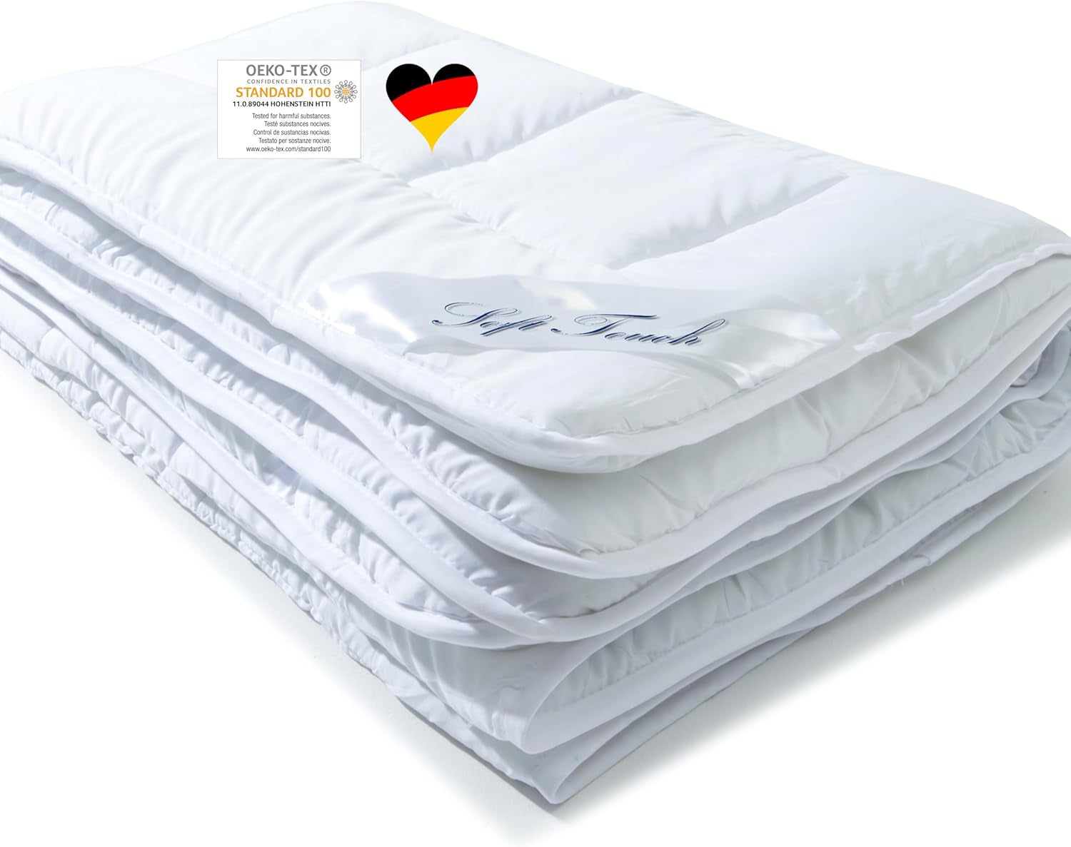 Aqua-Textil 4-sezon plapuma 135X200Cm Pături înnodate împreună Iarna 800G Vara 600G Reglarea climei Oeko-Tex Plapumi si pilote Naty Shop 135 X 200 Cm Microfibre de vară ușoare