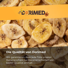 Chipsuri de banane 1 kg | felii crocante de chipsuri de banane cu fructe uscate | gustare sănătoasă cu o aromă delicioasă | Produse deshidratate Naty Shop