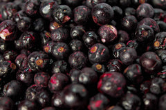 Coacăze negre liofilizate 250g - Fructe liofilizate - Fructe uscate liofilizate - Coacăze negre uscate pentru coacere, muesli, decorarea prăjiturilor, deserturi Produse deshidratate Naty Shop