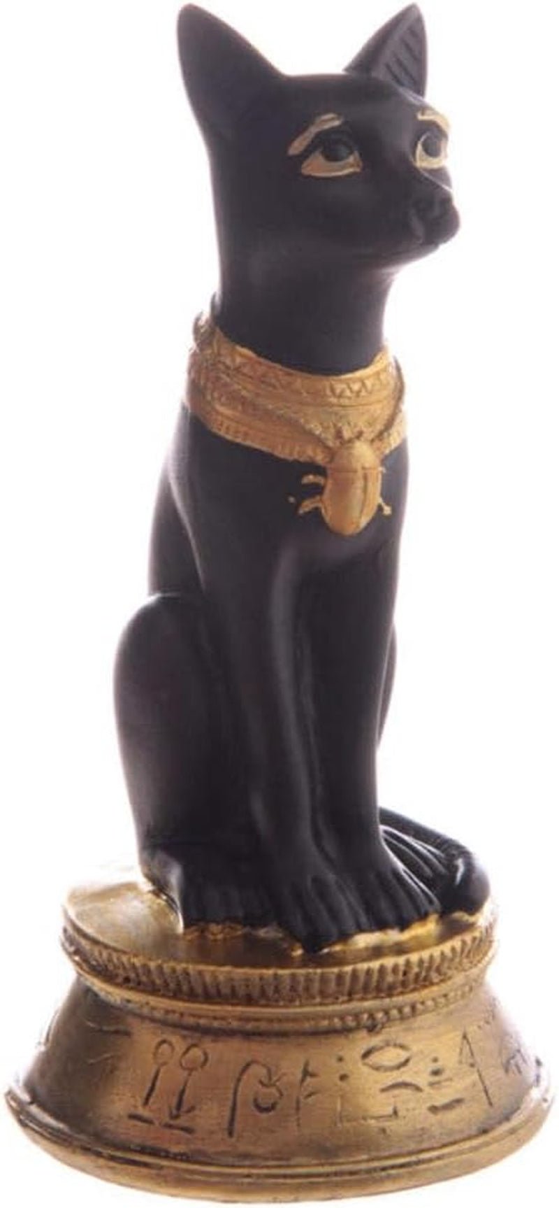 Cutie de aur egipteană Tutankhamon Sarcophagus Trinket Box cu mumie ES45 Statuete si sculpturi Naty Shop Figurine decorative mici din rafie neagră și aurie