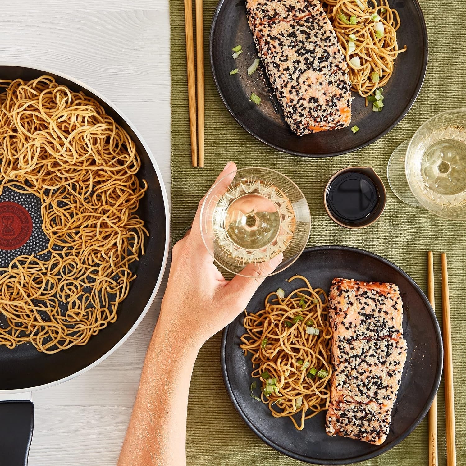 Tefal C27808 Sartén Generous Cook 32 cm, revestimiento antiadherente, fondo Thermo-Fusion, todo tipo de placa de inducción Ollas y Sartenes Naty Shop