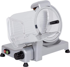 90018 Luxury 22 GS, cortadora eléctrica, aluminio, plata/negro Cortadoras y Rebanadoras Naty Shop