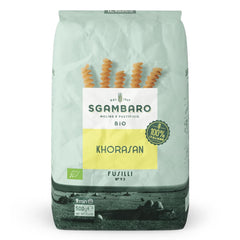 Pasta Fusilli Bio nº 93 - 500g de trigo Khorasan - Trigo antiguo, rico en proteínas, 100% cultivado en Italia - Versátil en la cocina y rico en nutrientes