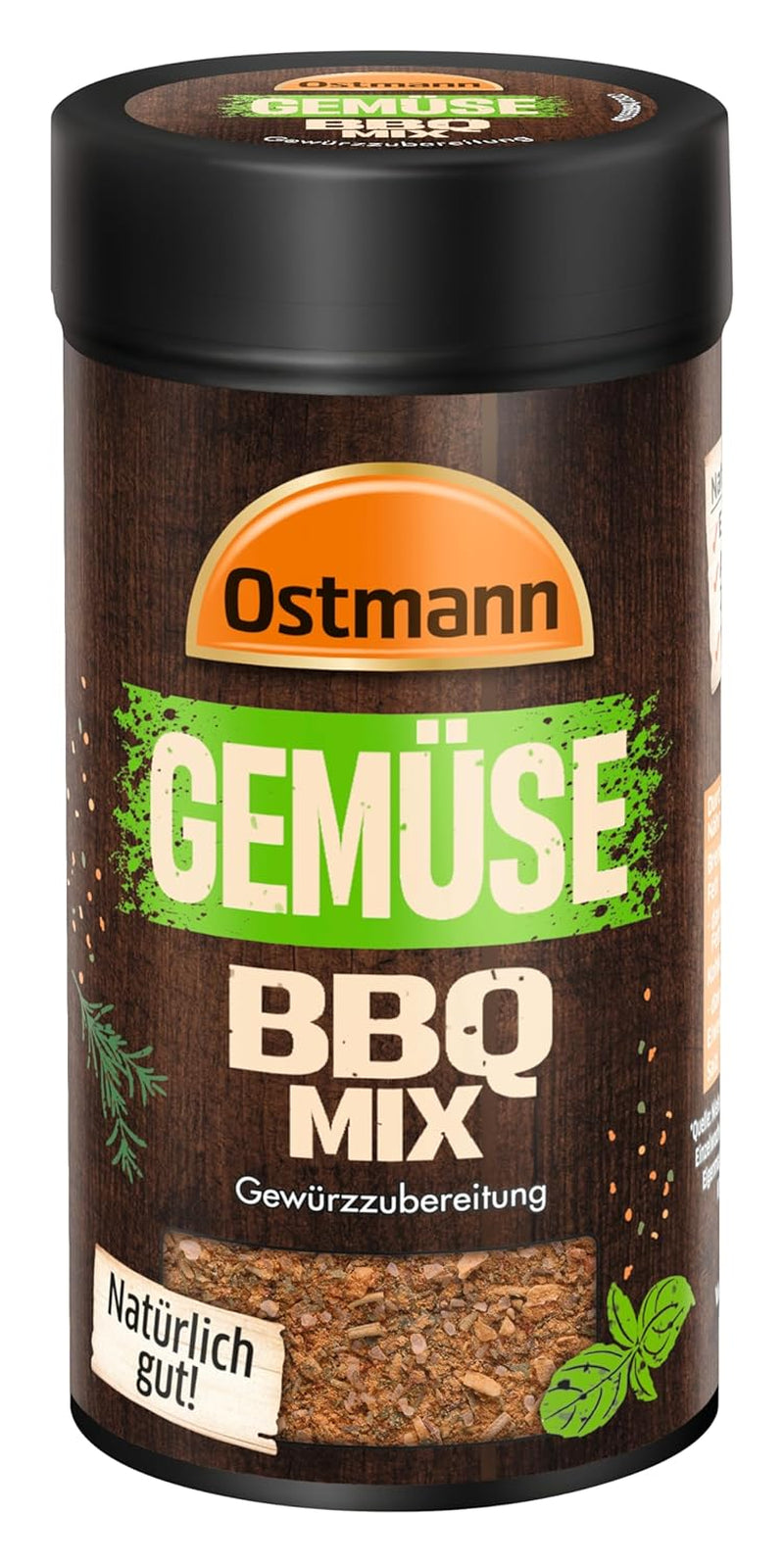 Ostmann Gewürze - Mezcla para barbacoa Gemüse | Gewürzzubereitung für Gemüse | Mediterrane Kräuternote para Grillgemüse, Tofu y Co. | 120 g en un colador