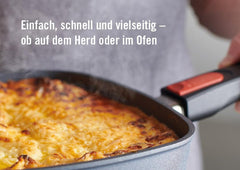 Woll Diamond Lite tigaie plată - Inducție -, Ø 20 Cm, 5 Cm înălțime, Cu mâner detașabil - Potrivit pentru toate tipurile de plită, Aluminiu turnat, Acoperire antiaderentă Oale si Tigai Naty Shop