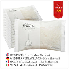 - Fideos Shirataki Konjac 12x270g | Vegano | Sin gluten