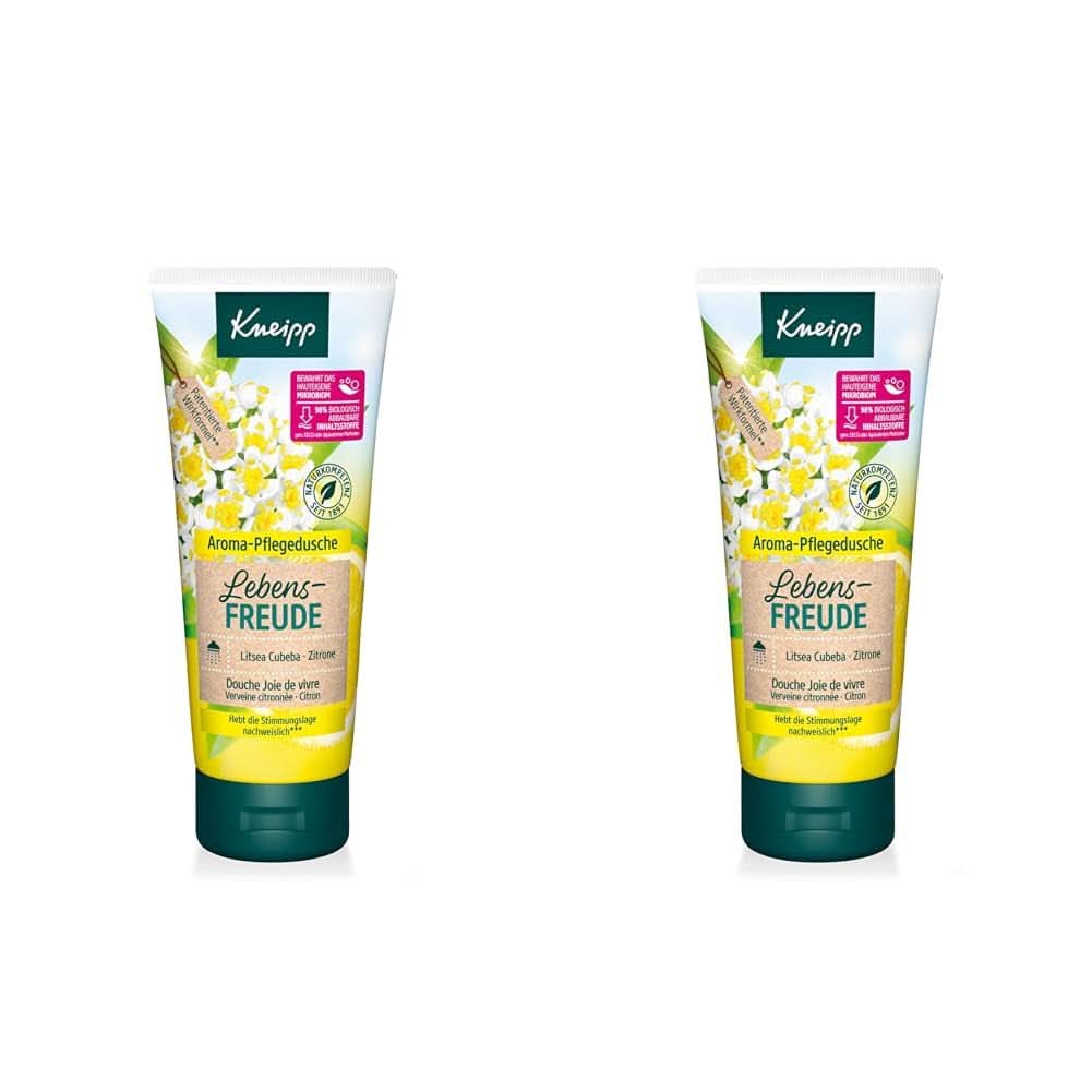 Kneipp Aroma, gel de ducha hidratante, 200 ml Ducha y baño Naty Shop Set 2 x 200 ml