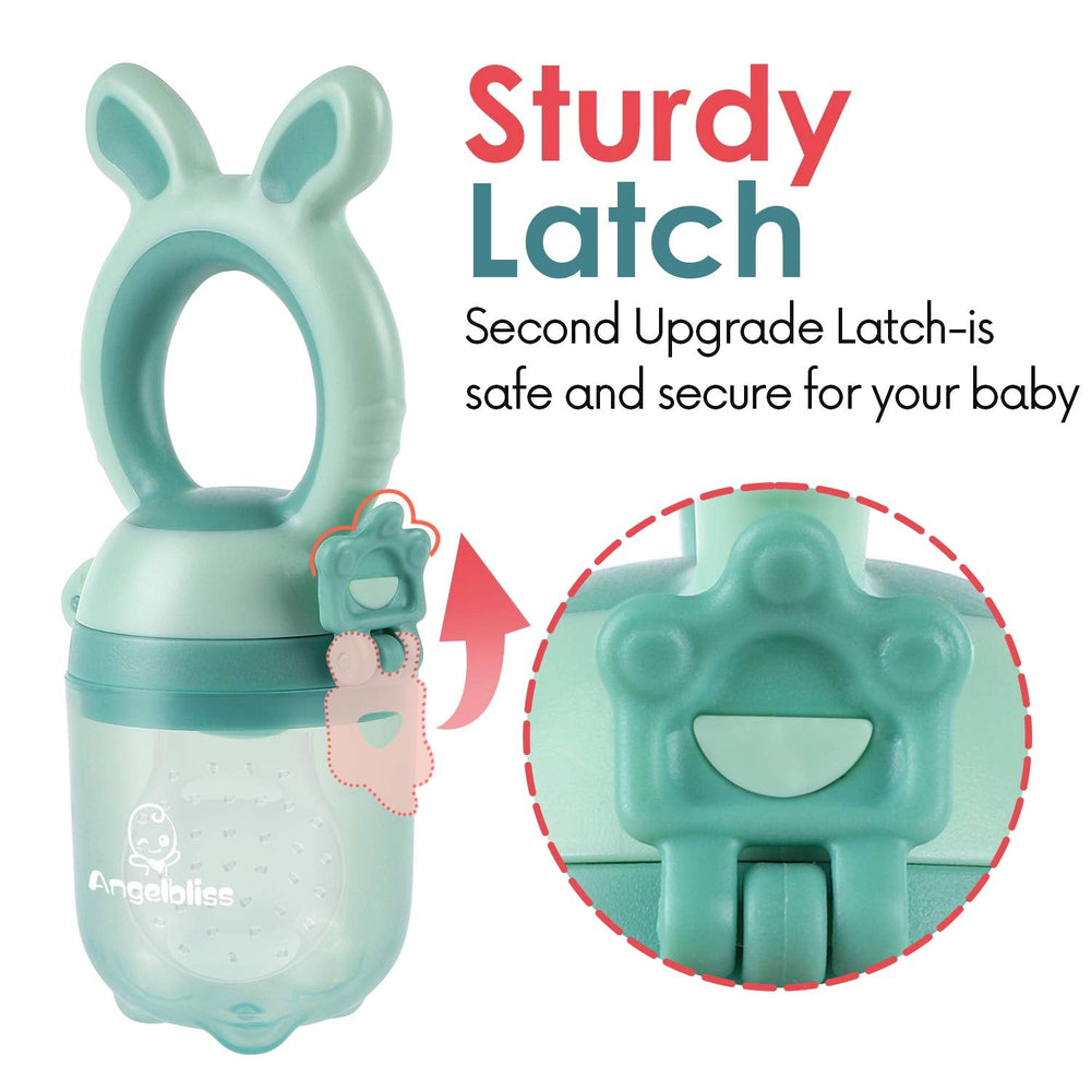 Tétine Pour Bébé/Tétine à Fruit/Tetine Grignoteuse Bebe/Tétine D'alimentation Pour Bébé - Toy de Dentition Pour Bébé, Sans BPA (Pachet de 2)