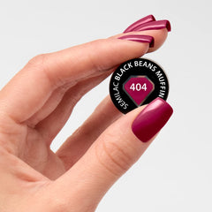 Semilac UV Nagellack Hybrid 404 Muffin de Frijoles Negros 7ml Kollektion Sabores de Otoño