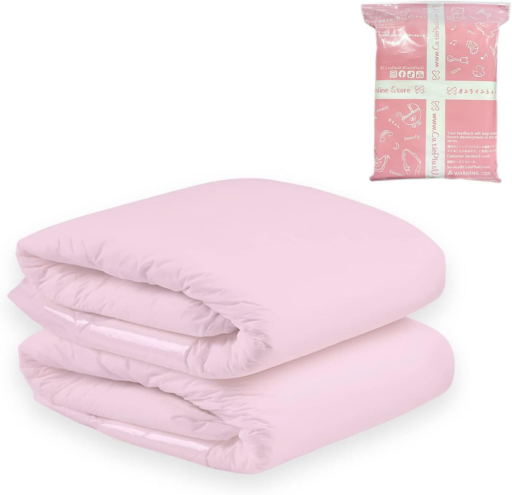 CutiePlusU Pañales para adultos, superficie seca, máxima absorbencia durante la noche, pañal desechable para incontinencia, azul, paquete de 2 (mediano 71-96 cm)