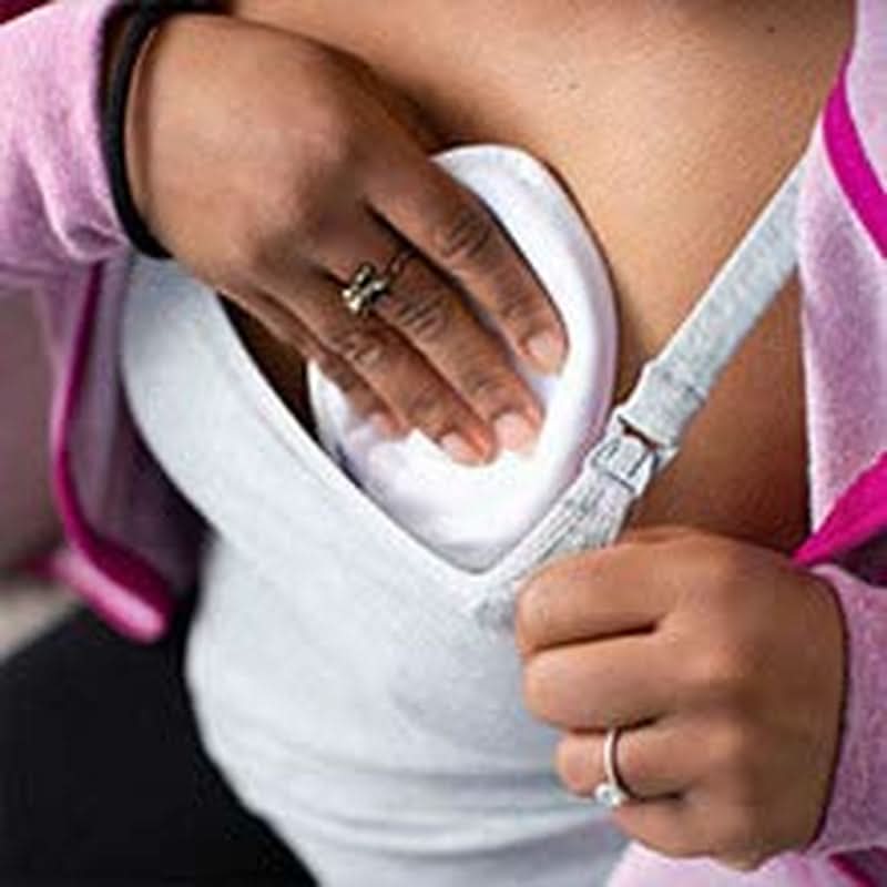 Lansinoh Discos Lactantes Lavables - Pack de 4, incluye red para lavar - Ultra absorbentes, súper suaves y reutilizables Alimentación y Accesorios Lactancia Bebe Naty Shop