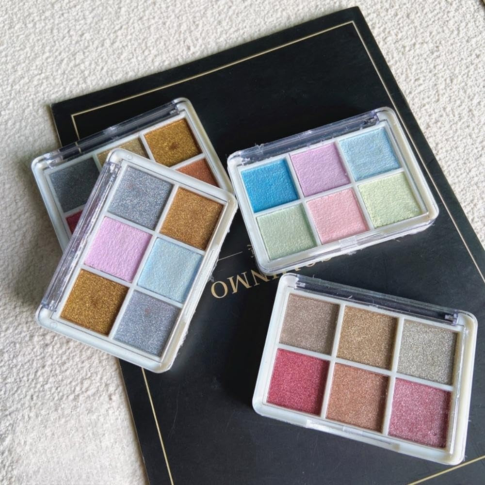 GZMAYUEN Chrom Pulver Für Nägel 6 Farbe Mirror Chrome Nail Powder Pigment Powder Nail Art