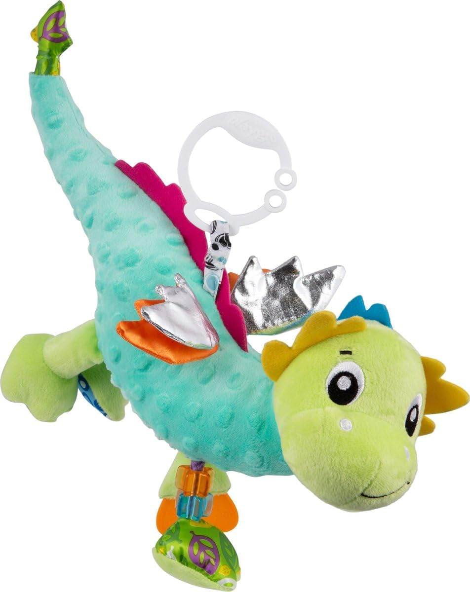 Playgro activity friend unicorn Stella, remorcă pentru cărucior, de la 0 luni, roz/violet, 40183 Jucarii Bebe Naty Shop Dragon