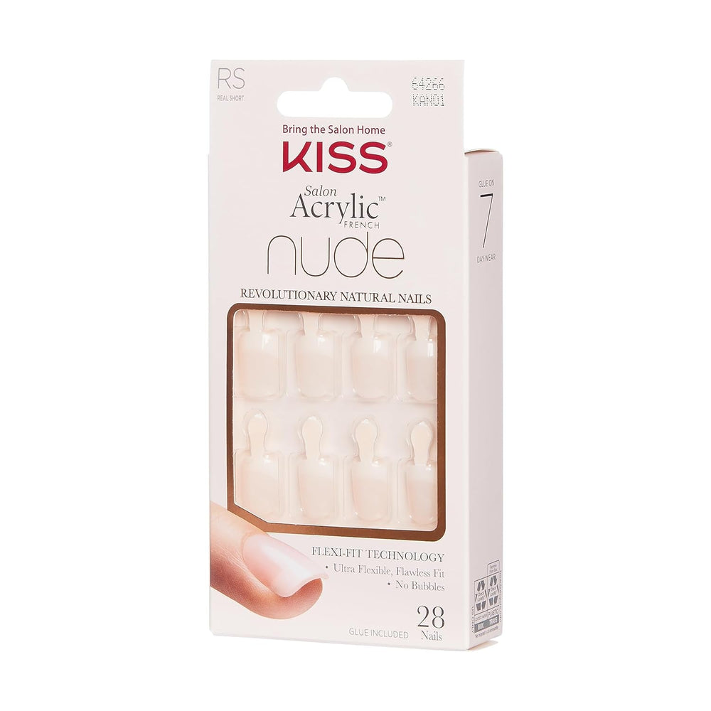 Kiss Nude Nails Unghii Uimitoare (Pachet de 2)