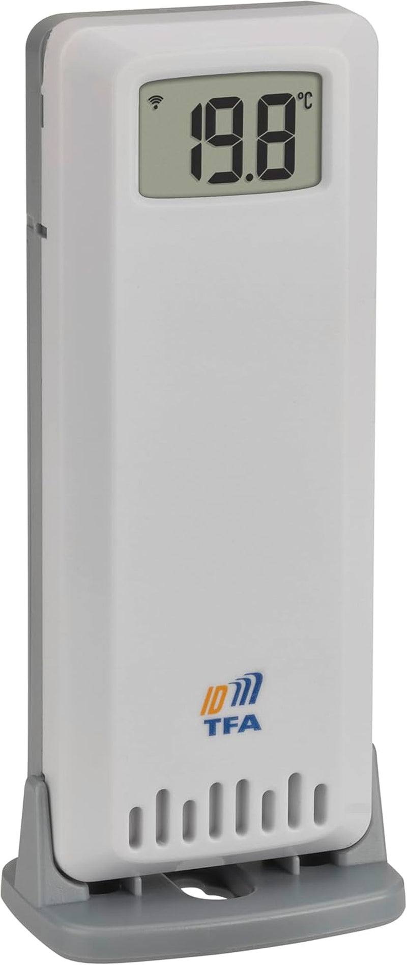 TFA Dostmann TFA-ID ID-A5 Pool Transmisor TFA-ID ID-A5 Pool, 30.3907.02, compatible con el sistema TFA.me, compatible con WLAN, para monitoreo en línea de piscinas, estanques, baños de hielo, remoto, medición de la temperatura del agua, 868 MHz, blanco
