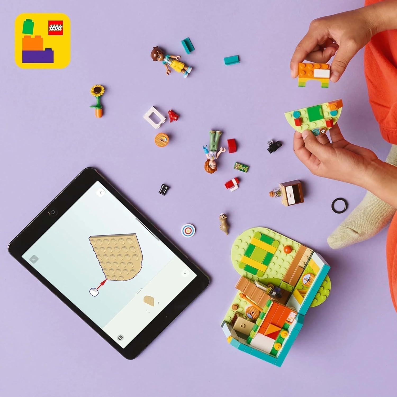 LEGO Friends Habitación de Otoño Set de construcción y juego para juegos de rol creativos, set para niñas a partir de 6 años con 2 minifiguras y una figura de un hurón, juguete educativo 42646 Juegos de construcción Besuche den LEGO-Store