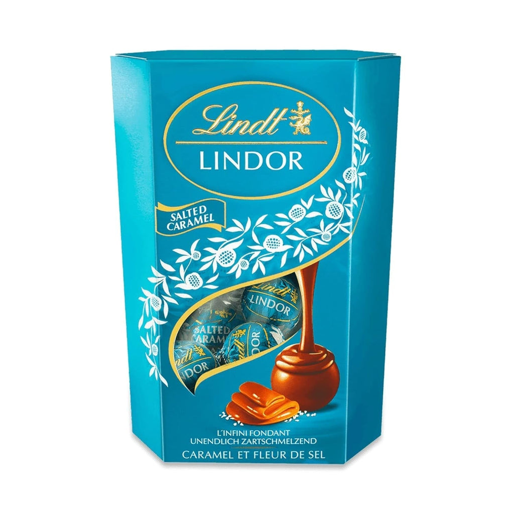Bile de caramel sărat Lindt LINDOR, 500 grame Bomboane de Ciocolata Naty Shop Default Title